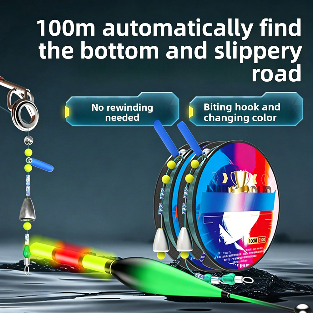 Bite Indicator - Automatic Bobber Fishing Line Set Pre-Assembled