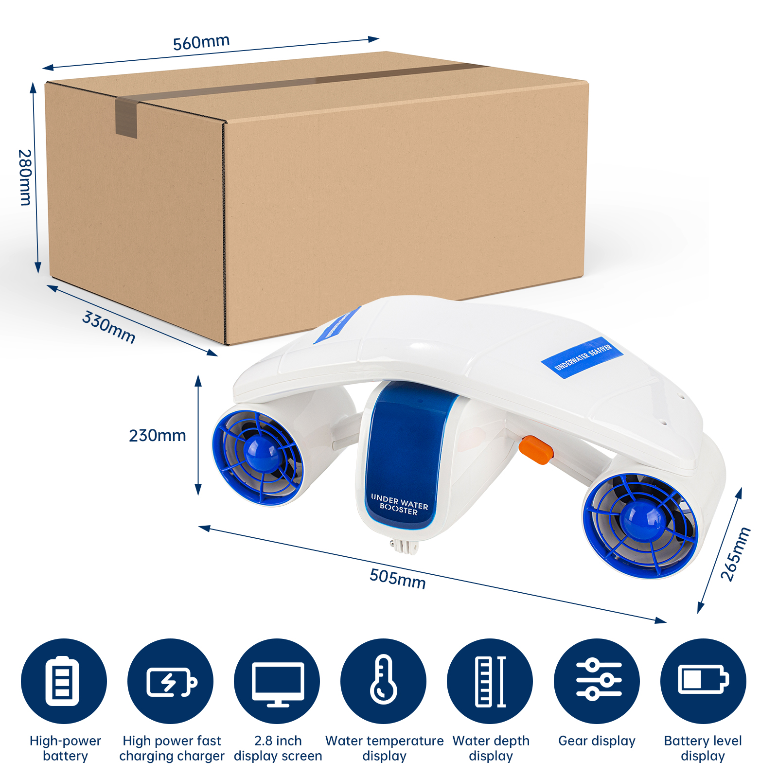 Hot Selling Fast Speed Electri - Underwater Camera recensie en prijs