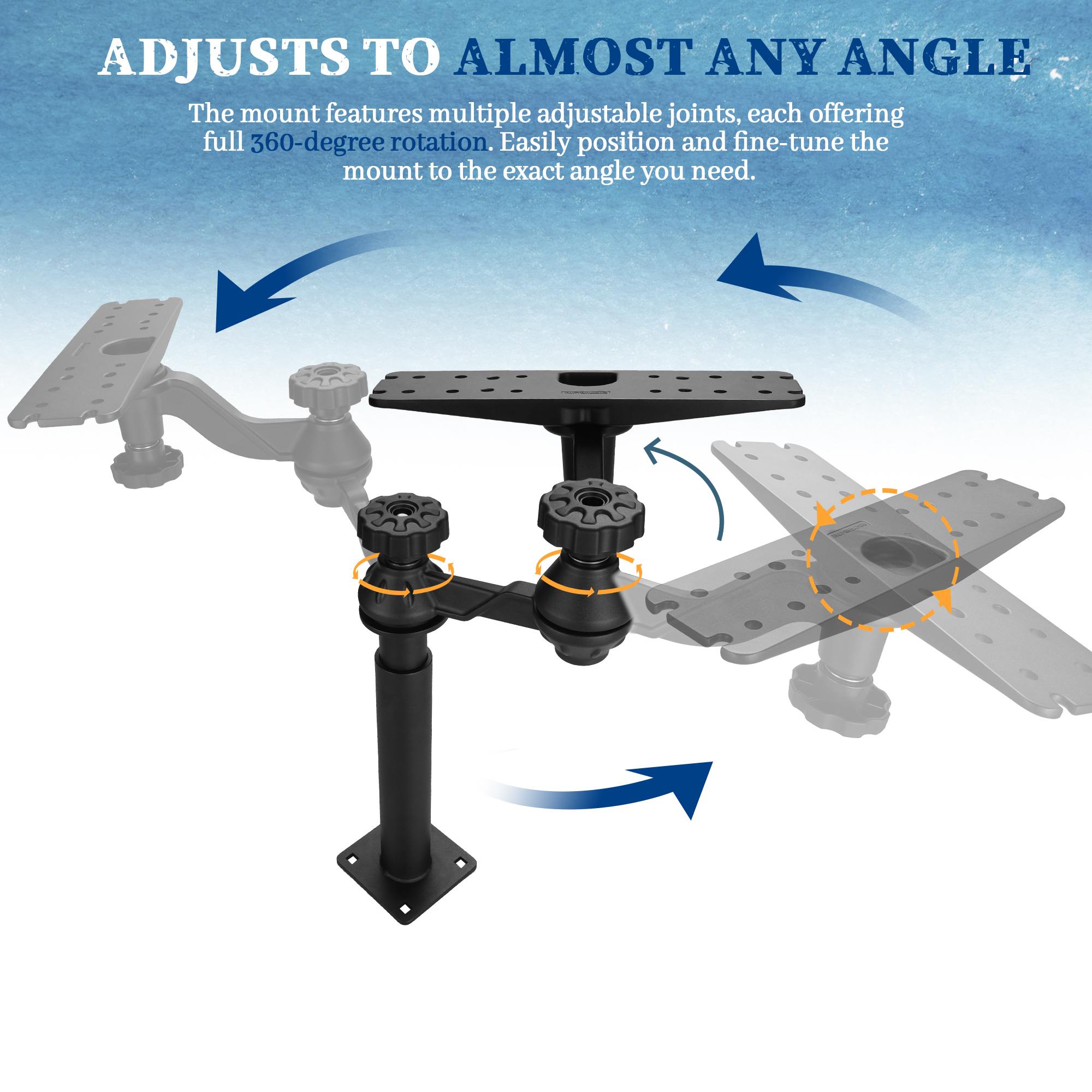 Telescoping Fish Finder Mount  - Fish Finder recensie en prijs