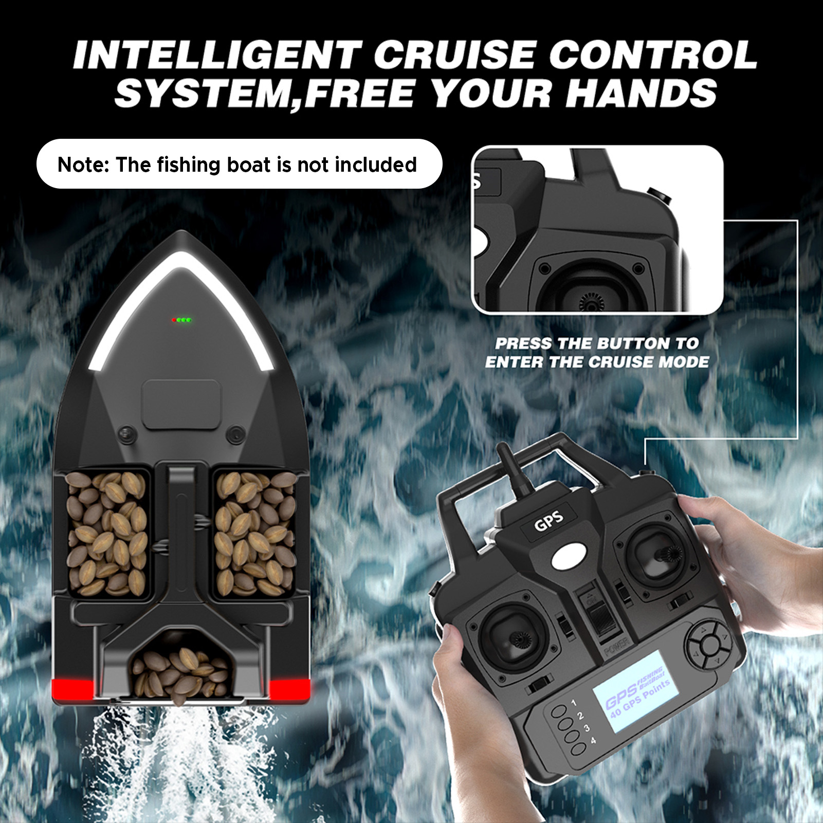 Remote Control for V020 GPS Fi - Fishing Gps recensie en prijs