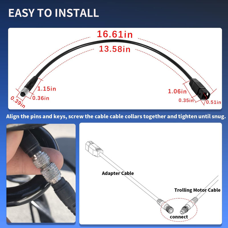 Universal Sonar Transducer Ada - Fish Finder Cable recensie en prijs