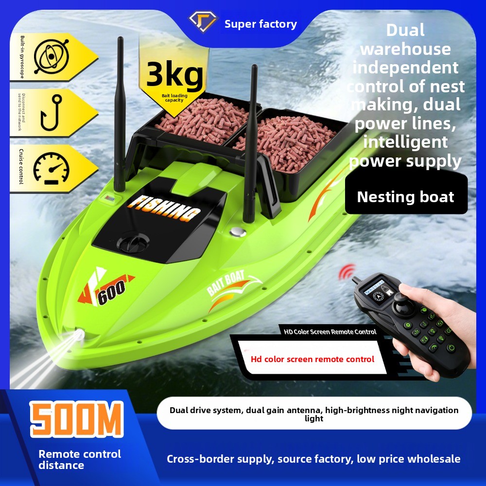 500M RC Fishing Bait Boat Dual - Fish Finder Cable recensie en prijs