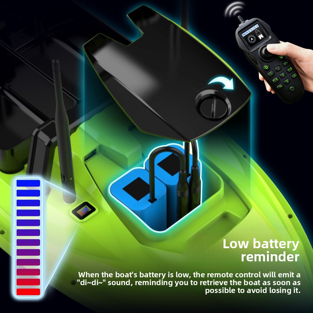 500M RC Fishing Bait Boat Dual - Fish Finder Cable recensie en prijs