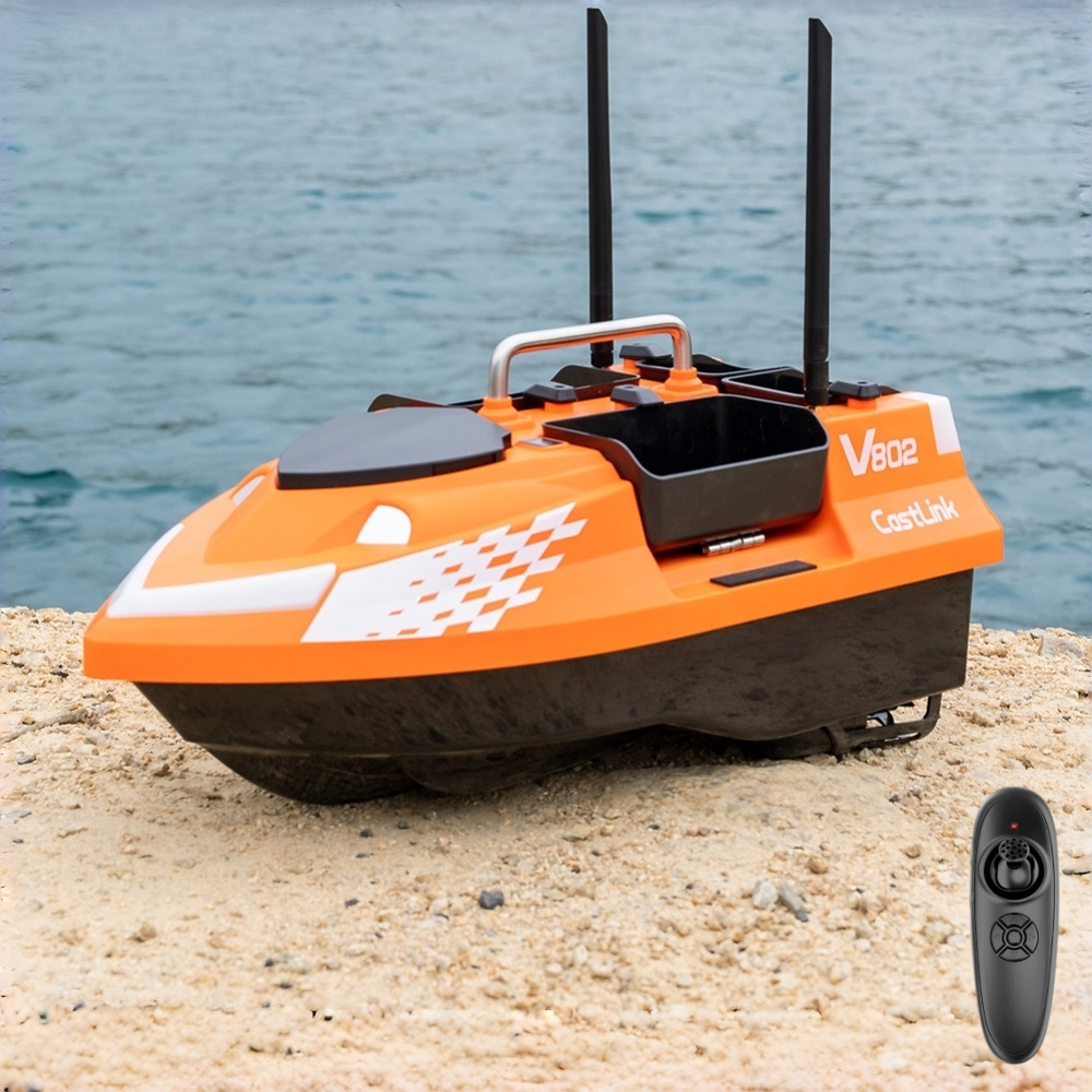 Dual Antenna RC Bait Boat 4 Ba - Fish Finder Cable recensie en prijs