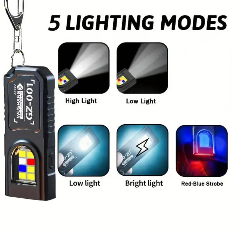 Powerful Mini COB LED Keychain - Fishing Light recensie en prijs