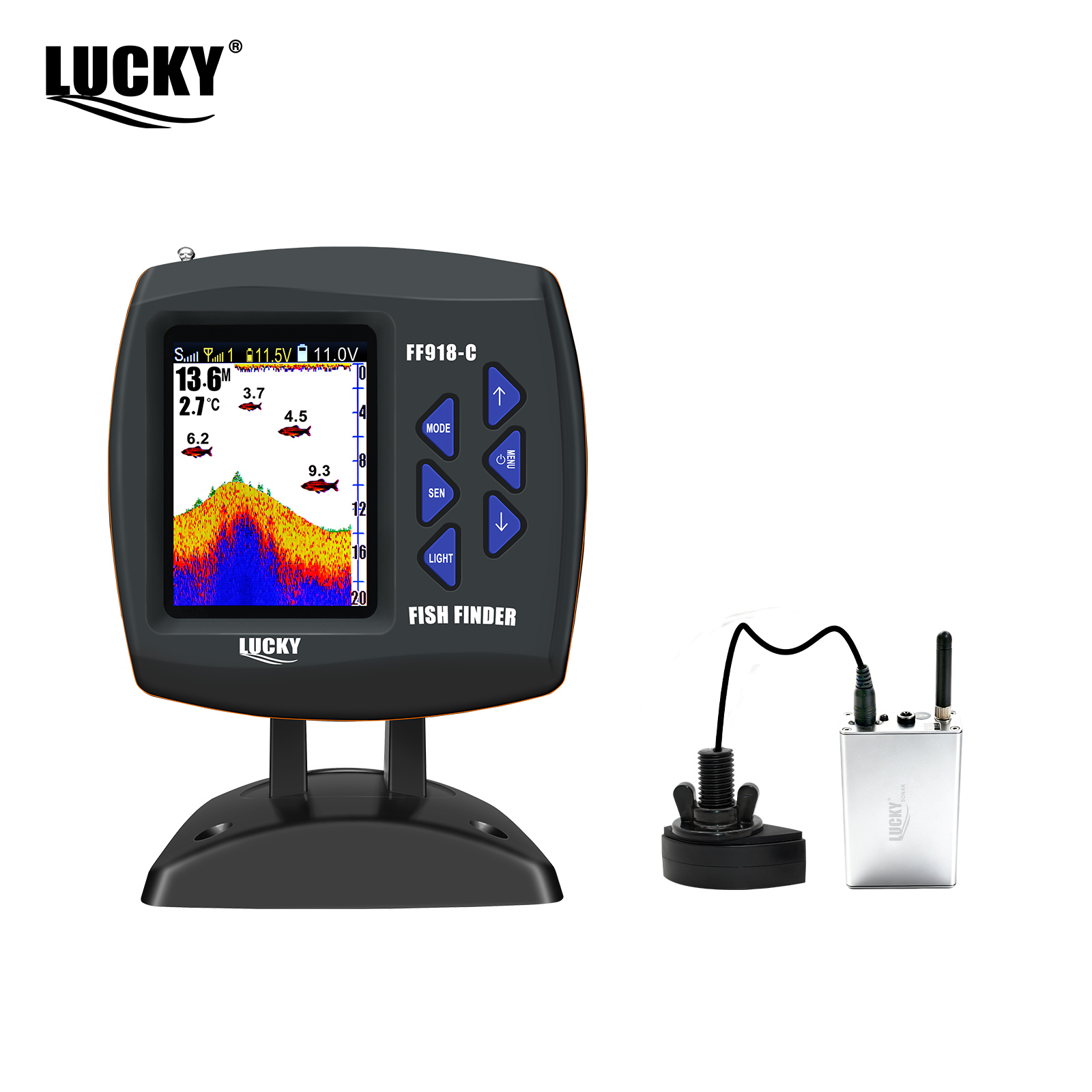 Lucky FF918 Wireless Remote Co - Fish Finder Gps recensie en prijs