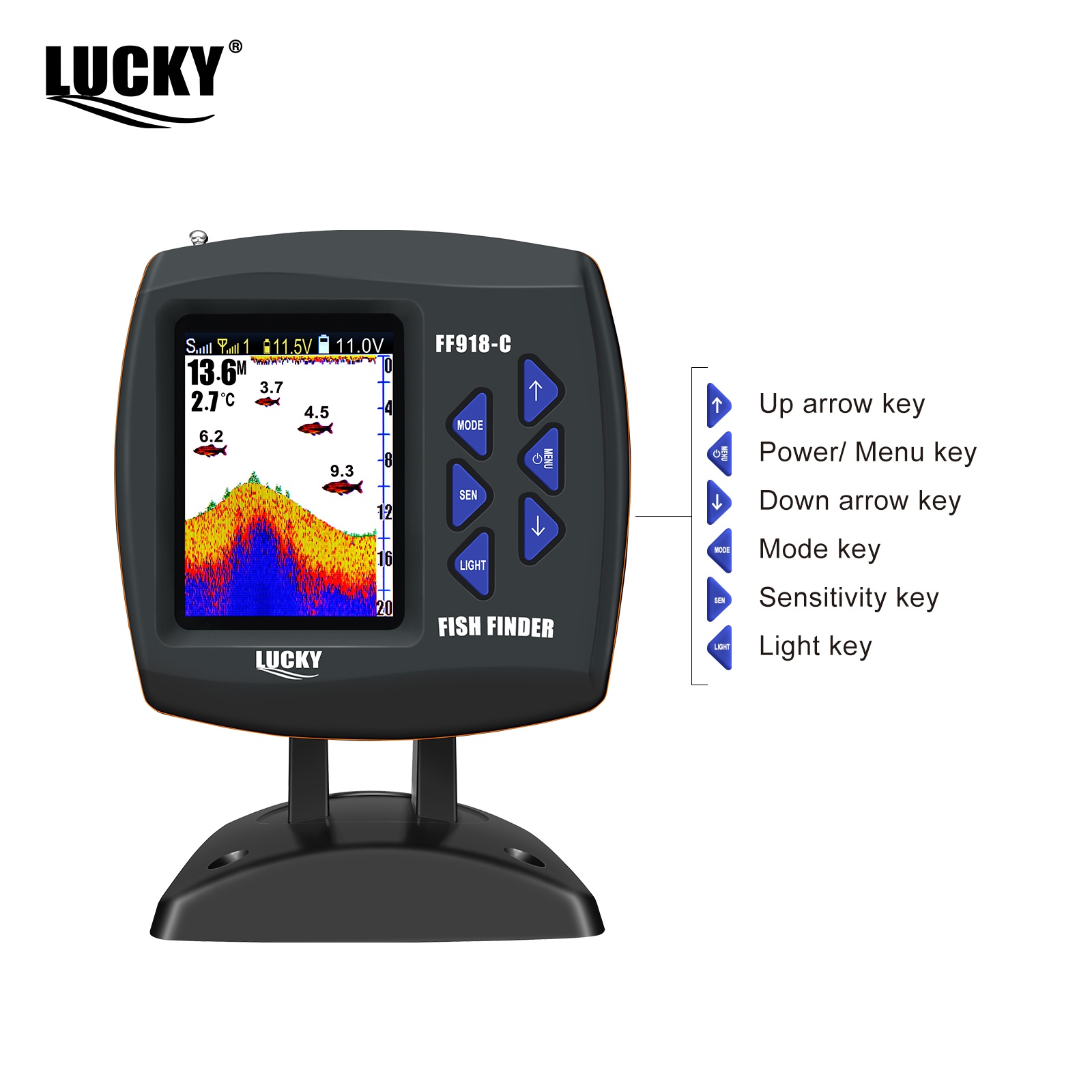 Lucky FF918 Wireless Remote Co - Fish Finder Gps recensie en prijs