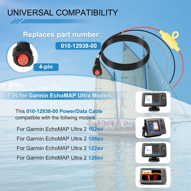 010-12938-00 Boat Power Cable  - Fish Finder Cable recensie en prijs