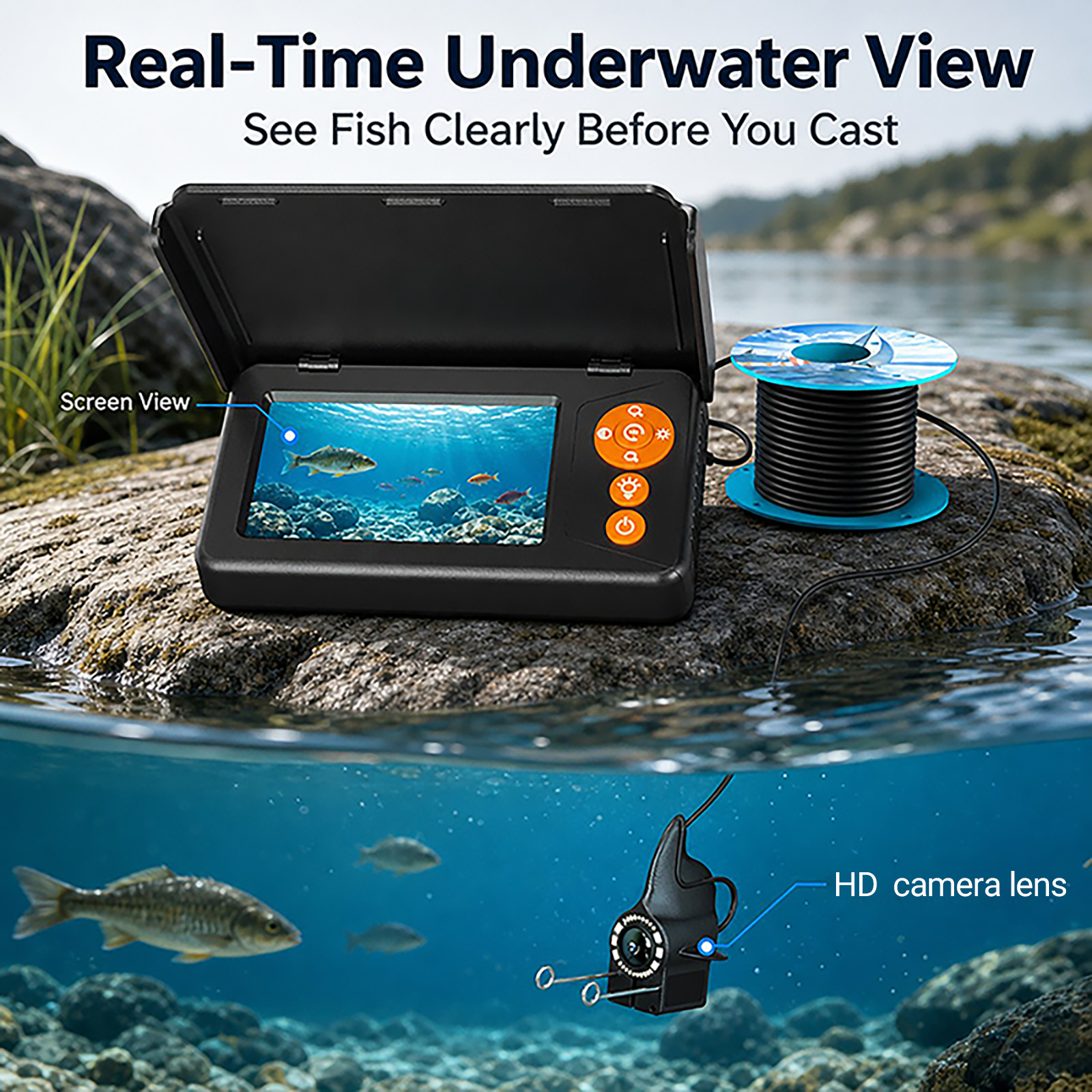 Fish Finder Underwater Camera  - Fish Finder Portable recensie en prijs
