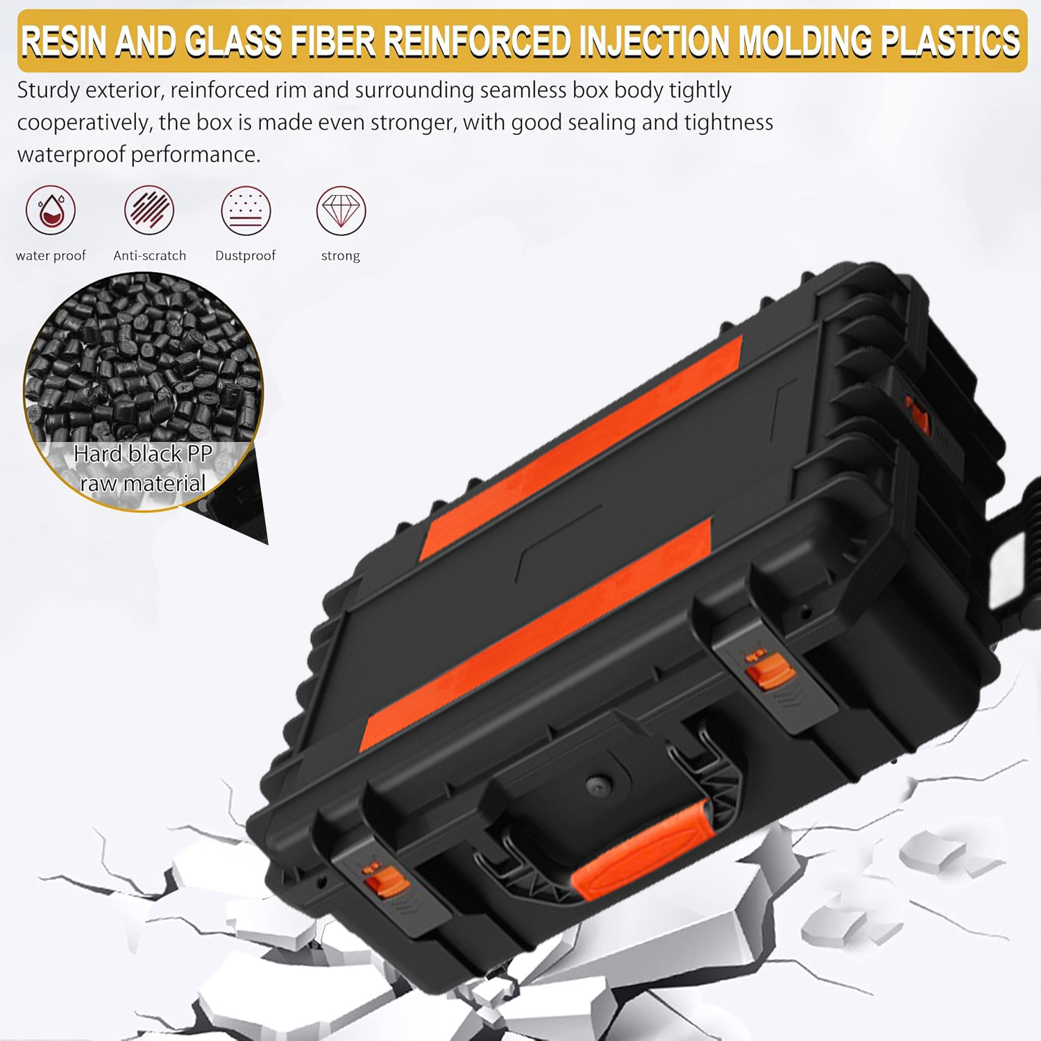 Pre Cut Foam Hard Case Waterpr - Fish Finder Case recensie en prijs