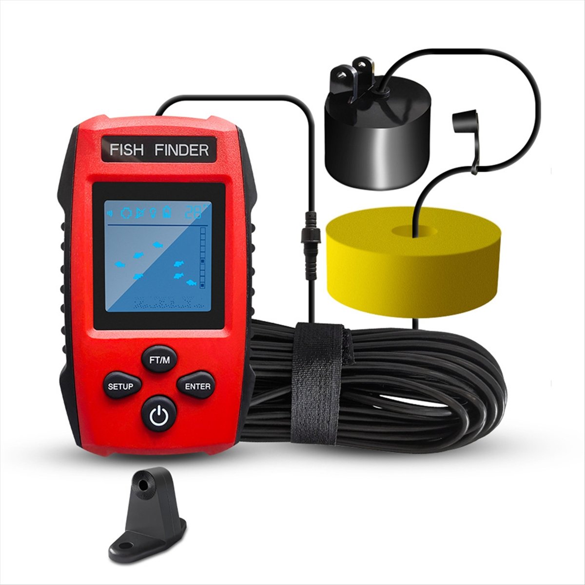 Color LCD Fish Finder Wired So - Fish Finder Transducer recensie en prijs