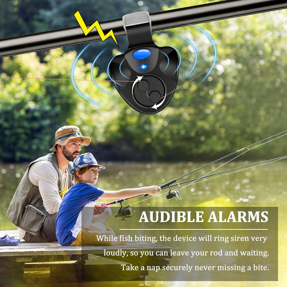 Carp Fishing Clip Set Rod Elec - Fish Finder Portable recensie en prijs