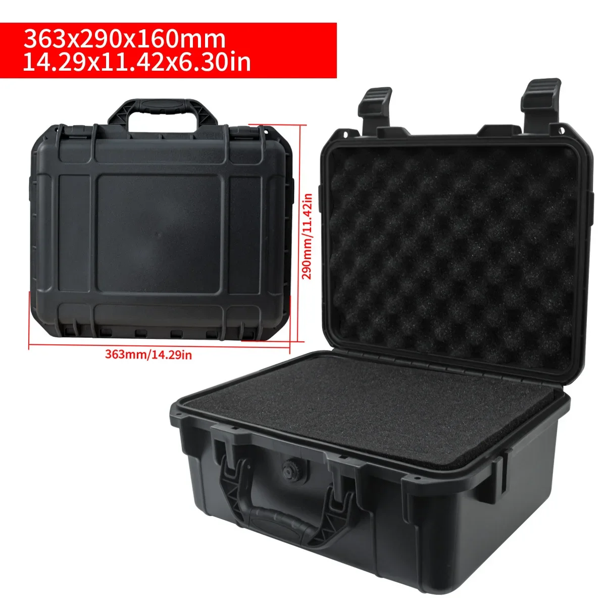1 portable toolbox with pre cu - Fish Finder Case recensie en prijs