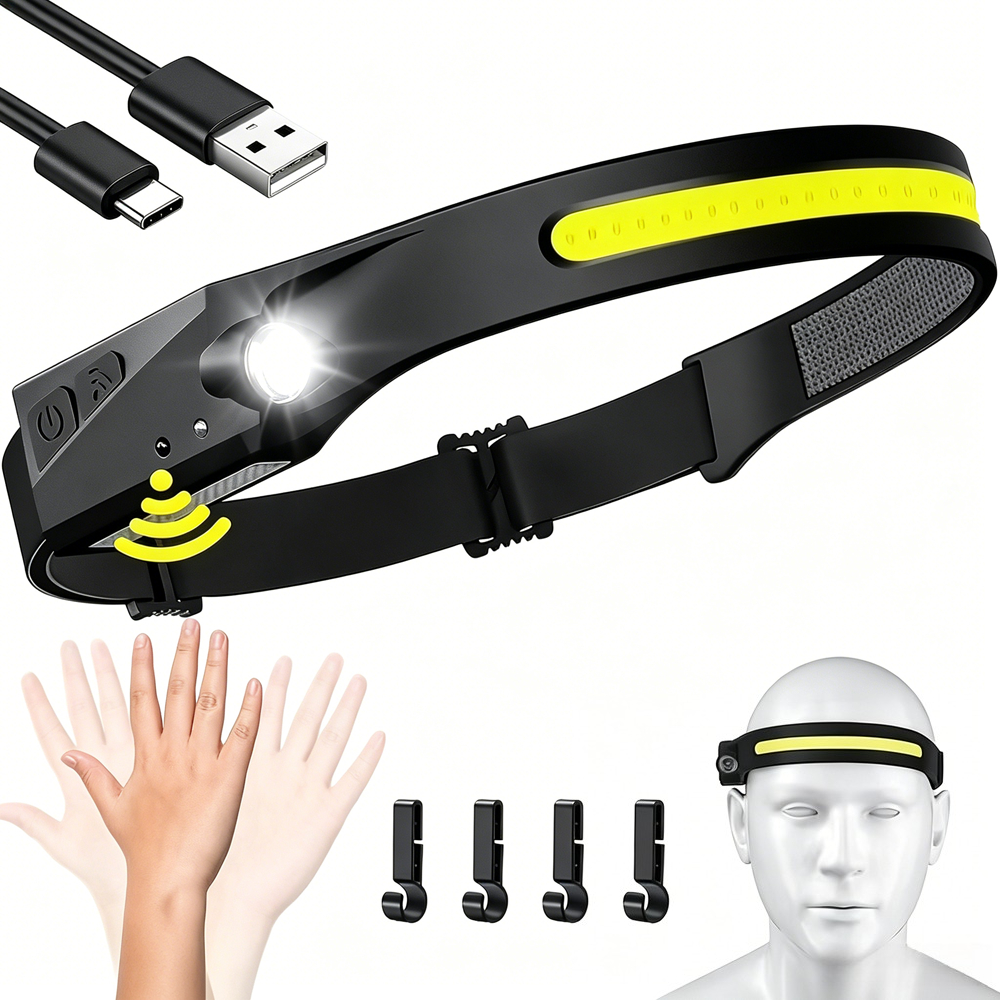 Sensor Headlamp LED Head Flash - Fish Finder Battery recensie en prijs
