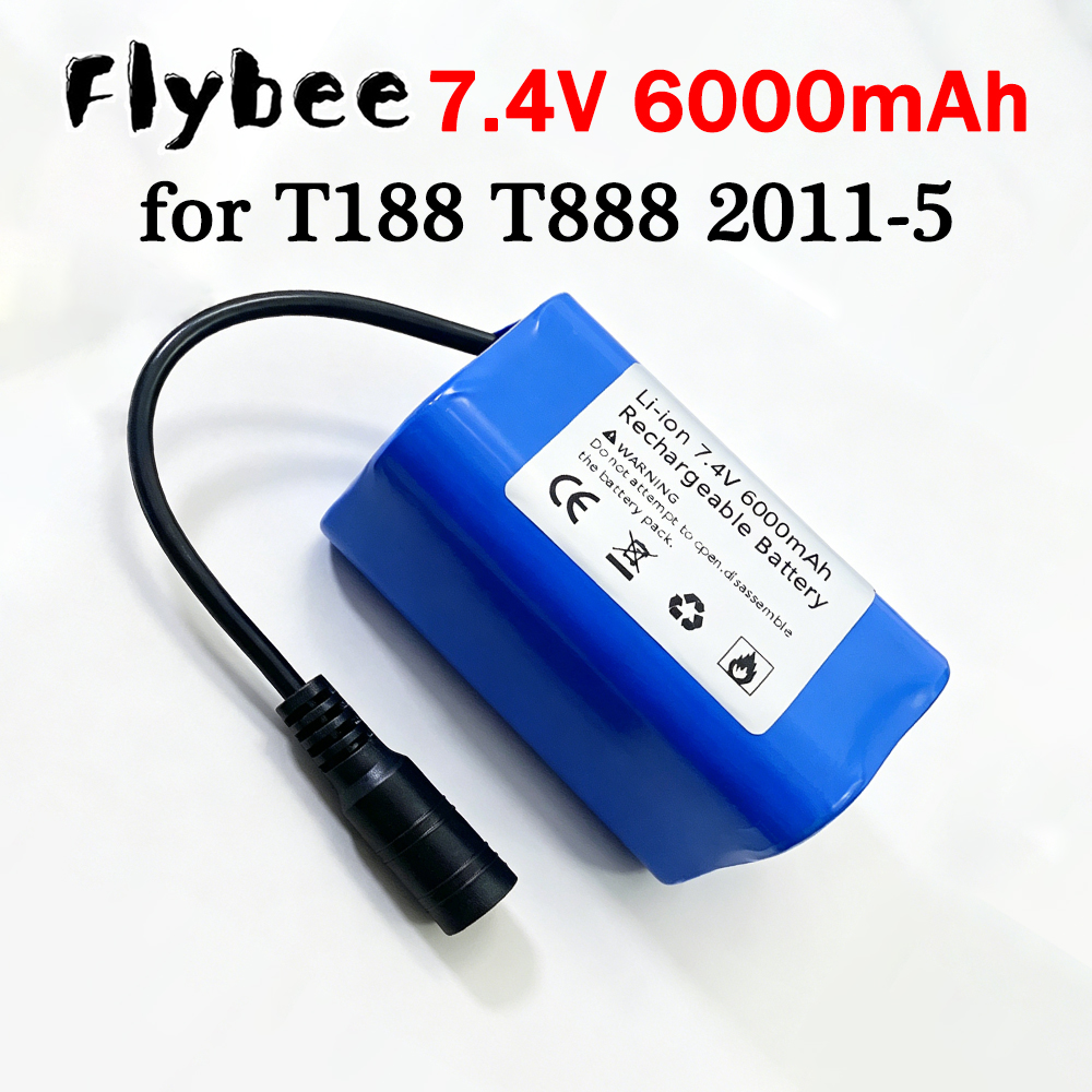 Li-ion 6000mAh 7.4V 2S1P Batte - Fish Finder Charger recensie en prijs