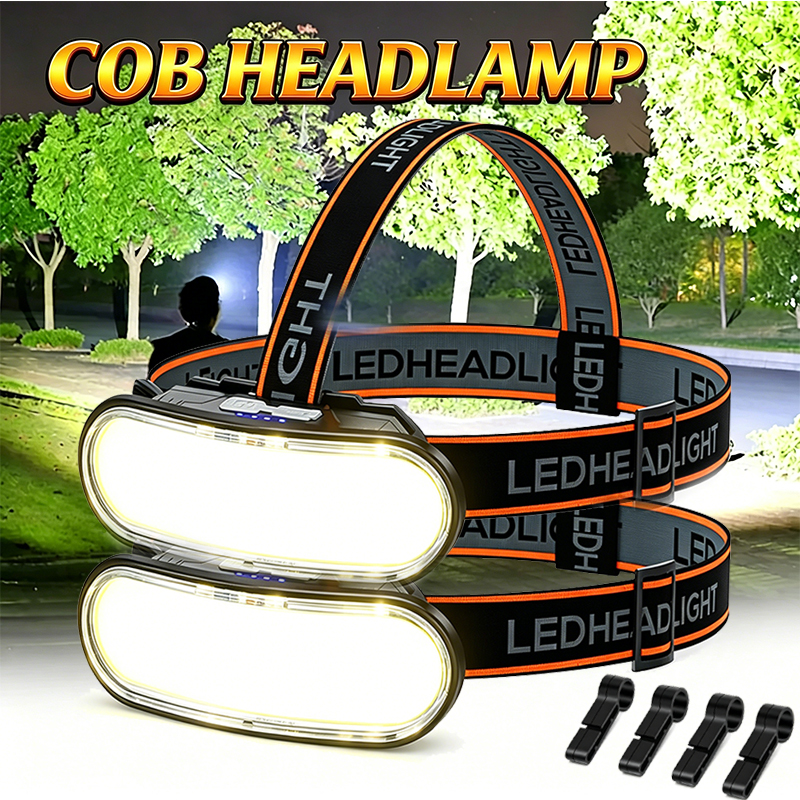 Powerful COB LED Headlamp Type - Fish Finder Battery recensie en prijs